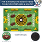 NFL Pittsburgh Steelers Dog Snuffle Mat – Interactive Pet Slow Feeder, Football Field Design Food Puzzle Toy for Dogs & Cats, Foraging Activity Mat for Smarter Feeding