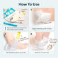 Purederm Exfoliating Heel Mask (1 Pair) – Heel Peeling Masks Gently Remove calluses from Your Heel
