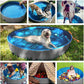 Jasonwell Foldable Dog Pet Bath Pool Collapsible Dog Pet Pool Bathing Tub Kiddie Pool Doggie Wading Pool for Puppy Small Medium Large Dogs Cats and Kids 71" Grey