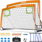 Kids Soccer Goal for Backyard, 6x4 9x5 FT Portable Soccer Nets Pop Up with Ball, Agility Ladder, Cones, Target & Carry Bag for Toddler Youth Outdoor Indoor Training Practice Sports Games Play