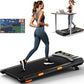 340lb Capacity Walking Pad Treadmill with 12% Incline, Big LED Display Under Desk Treadmill Support Full Manual/3-Preset Countdown/App Mode, Portable Treadmills for Small Spaces