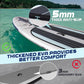 TRUISLAND Inflatable Paddle Board, Stand Up Paddle Board with Backpack, Non-Slip Thickened Deckpad, Waterproof Phone Case, Leash, Paddle, Hand Pump