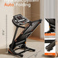 Treadmills for Home, Treadmill with 0-15% Auto Incline, 3HP Folding Treadmills for Running Walking with 300LBS Weight Capacity, Incline Treadmill Equipped with Bluetooth & Pulse Monitor
