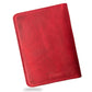 PEGAI Personalized Leather, Passport Holder For Travel | Handmade Passport Wallet Cover Case | Travel Document Holder, Passport Cover for Men, Women, and Family | Pike (Rose)