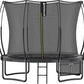 SkyBound 14 FT 12 FT 10FT 8FT 6FT Springless Trampoline for Kids and Adults - Recreational Trampolines with AntiRust Coating - Bungee Cords Outdoor Trampoline for Kids - No-Gap Design Zipper System