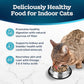 Blue Buffalo Tastefuls Natural Dry Food for Adult Indoor Cats, Salmon & Brown Rice Recipe, 3-lb. Bag