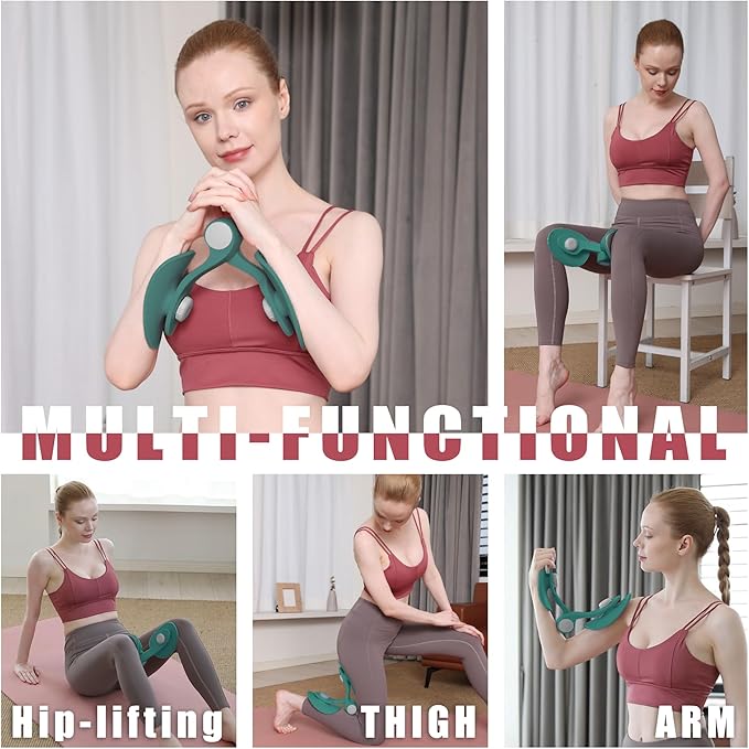 Thigh Trainer - Thigh Exerciser & Toner for Women, Inner Thigh Workout Equipment with 26lbs Resistance, Kegel Exercise Tool for Pelvic Floor & Thigh Tightening (Upgraded)