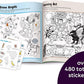 Highlights Hidden Pictures Sticker Fun for Kids Ages 3-6, 4-Pack, 64 Pages of Seek and Find Sticker Activities, Books Double as Coloring Books, 480+ Stickers, Volume 1