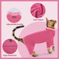 PUMYPOREITY Cat Recovery Suit, Stops Wound Licking After Surgery, Sticky Hair Shirt with Sticky Fabric, Cat Pajamas Prevents Over-Grooming, Pink, XS