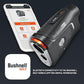Bushnell Pro X3+ Golf Rangefinder with Wind Speed and Direction,1300 Yard Range,7X Magnification, Pin Locking with Visual Jolt