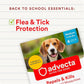 Ultra Flea and Tick Prevention for Dogs - Dog and Puppy Treatment and Control - Mosquito Repellent - Medium, Fast Acting Waterproof Topical Drops, 6 Month Supply