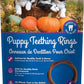 N-Bone Puppy Teething Ring Pumpkin Flavor 7.2 OZ/(6 Pack)