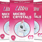 Ultra Micro Crystals Premium Cat Litter - 99.9% Dust Free, Soft on Paws, Fragrance Free - 15 Lbs. Total (3pk of 5 Lbs.)