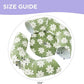 Lesure Large Cat Tunnel Bed - Cute Donut Bed for Indoor Cats with Washable Circle Cushion, Round Pet Peekaboo Cave Toy for Multi Kitten/Puppy/Rabbit, Large Green