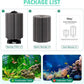 hygger Fine Sponge Filter for Aquarium 30~75 Gallons Fish Tank Filter Betta Breeding Fry Shrimp Snails Air Powered Filters