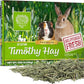 Small Pet Select 1st Cut Timothy Hay Pet Food for Rabbits, Guinea Pigs, and Other Small Animals, Easy to Store Box, 10 LB