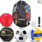 Realspring 6 Pcs Multi Sport Ball Set for Kid Teen Operation Christmas Official Size Football, Basketball, Soccer, Volleyball, Playground Ball, Baseball with Sports Equipment Bag Pump