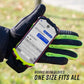 Noxgear Hand Held Phone Holder - Handheld Grip Phone Holder with Key Fob & Card Slot for Running, Jogging & Working Out - Compatible with All Phones - Machine Washable (Lime, Right Hand)