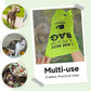 Certified Compostable Poop Bags for Dogs, 240 Poop Bags (16 Rolls), Landfill Friendly, Leak Proof Unscented Easy Open Poop Waste Bag（Green）