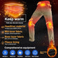 Toomett Men's hiking Snow Pants Skiing Winter Insulated Fleece lined Outdoor Water Repellent camping,walking,fishing