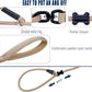 Slip Lead Dog Leash，Strong Nylon Rope Leash and Padded Handle,No Pull Outdoor Walking Training Lead for Small Medium Large Dogs(Light Military Tan, 1/2"×4ft)
