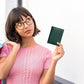 HIFA Leather Passport Holder, Handmade Passport Cover with Card and Ticket Slot - Genuine Leather, Elegant Design, Easy Access - Passport Case, Passport Wallet, Passport Holder