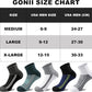 Gonii men ankle socks for men athletic running Cushion Quarter Socks 5 Pairs