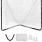 Velocity - Lacrosse Goal - Portable Steel Frame with Black Net, Perfect for Youth and Adult Training, Backyard Design