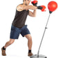 Punching Bag with Stand, Boxing Bag for Teens & Adults - Height Adjustable - Speed Bag for Training, Boxing Equipment, Stress Relief & Fitness