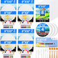 12 Pack 8x10” Canvas Boards and Round Canvas for Painting, Couple Painting Kit with Wood Easel, Acrylic Paint, Paint Brushes Set for Kids Teenagers Adults Date Night Sip and Paint Party