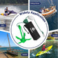 Dreizack Kayak Anchor Kit, 3.5 lb Folding Grapnel Boat Anchor Trolley Accessories with 40ft Rope and PVC Buoy for Fishing Kayaks SUP Paddle Boards Canoes Jet Ski PWC Inflatable Small Boats