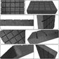 Hamiledyi 8PCS Rabbit Scratching Pads Bunny Lava Grinding Claw Pads Small Animal Foot Pads Hamster Scratch Board Chew Toys for Gerbil Chinchilla Hedgehog Guinea Pig Cage Accessories