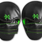 Punching Mitts for Boxing Leather Curved Punch Mitts Men & Women MMA Training Equipment Muay Thai Sparring Training Mitts MMA Hitting Pads Available Multiple Colors