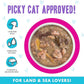 Weruva B.F.F. OMG - Best Feline Friend Oh My Gravy!, Lots-O-Luck! with Duck & Tuna in Gravy Cat Food, 2.8oz Can (Pack of 12)
