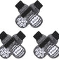 BEAUTYZOO Anti Slip Dog Socks for Small Medium Large Dogs,Paw Protector with Grips for Hardwood Floor Hot/Cold Pavement,Traction Control 3 Pairs AntiTwist Dog Shoes to Prevent Licking for Senior Dog