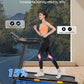 8.7MPH Walking Pad Treadmill for Home with Incline, 3.5HP Real Brushless Treadmill with Incline 350 lb Capacity, Double Deck Running Desk Treadmills Support App and Pre-Set Mode