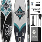 Inflatable Stand Up Paddle Board with SUP Accessories, Anti-Slip EVA Deck, 11'*33" Inflatable Paddle Boards for Adults & Youth of All Skill Levels