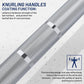 7ft Olympic Barbell Bar 45LB Load 1500lbs Capacity Available, for Gym Home Exercises, Weightlifting, Powerlifting for 2" Olympic Plates