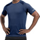 Boyzn 1, 3, 5 or 7 Pack Men's Workout Running Shirts, Dry Fit Moisture Wicking T-Shirt, Gym Athletic Short Sleeve Tee Shirts