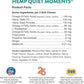 NaturVet Hemp Quiet Moments Plus Hemp Seed for Cats, 60 ct Soft Chews, Made in USANaturVet Quiet Moments Herbal Calming Spray, 8 Ounce- Feline