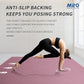 MRO Extra Large Yoga Mat, 12'x6'/9'x6'/7'x5'/6'x4' (9MM) Extra Wide and Thick Exercise Mats for Home Gym Workout, Non-Slip, Soft for Women and Men Fitness, Ideal for Barefoot Yoga, Pilates, stretching