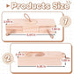 Interactive Wooden Pet Sniff n' Snack Rabbit Chew Toys - Chinchilla & Rabbit Enrichment Toys for Boredom (2 Set)