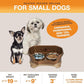 Neater Pet Brands Neater Feeder Deluxe Mess Proof Dog Bowls Elevated for Small Dogs Under 19 lbs, Made in USA, No Spill Raised Dog Food Bowl Stand Feeding Station, Food and Water Bowl Set, Bronze