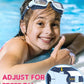 Kids Swim Goggles,Swimming Goggles for Kids 6-14, Anti-Fog UV Protection Pool Glasses for Boys Girls