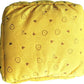 WOWOWMEOW Guinea-Pigs Bed,Hamster Bed,Small Animals Warm Hanging Cage Cave Bed (L, Heart-Yellow)