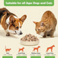 MON2SUN Freeze Dried Duck Cat and Dog Treats, Single Ingredient Natural and Healthy Dog Snacks, High Protein Training Treats & Food Topper, 5.3 oz