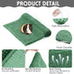 Amylove 4 Pcs Guinea Pig Cage Liner Guinea Pig Bedding Washable Fleece Pee Pads Reusable Small Animals Training Mat Small Animal Sleeping Bed for Bunny Hamster(Mixed Colors,12 x 12 Inch)