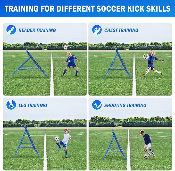 Volleyball Rebounder Net, Soccer Baseball Rebound Pitchback Net, Adjustable Target Practice Nets, Easy Setup Softball Bounce Back Trainer Equipment, Improve Sport Training Skills for Backyard