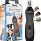 Wahl Grind & Smooth 2 Speed Battery Dog Nail Grinder with Concave Rounding Tip and Nail Guard for Increased Safety and Precise Nail Grinding - Model 3026333