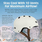 Retrospec Dakota Adult Bike Helmet for Adults - Multi-Sport Protection for BMX, Skating, Scooter, and Skate - Adult Men Skateboard Helmets